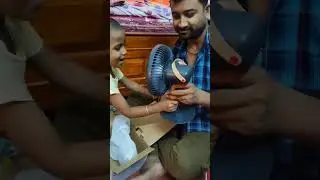Nuuk Lit v2 Small battery rechargeable fan Unboxing
