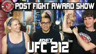 UFC 212 post fight award show!