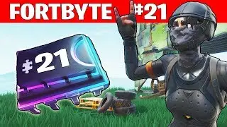 FORTBYTE #21 ☆ METALL LAMA ☆ Fortnite Season 9 Deutsch