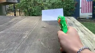 Airsoft bb shooting cap gun (3d printed)