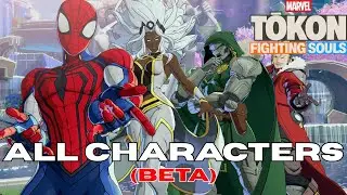 Marvel Tōkon Beta All Characters Roster