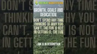 Growth, Goals, and Dedication | Manifestation Techniques | Law Of Attraction | Affirmation 😇 #shorts