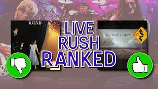 Rush: LIVE ALBUMS Ranked Worst to First