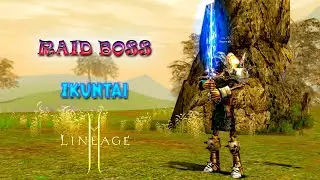 Lineage 2 Raid Boss Level 25 Ikuntai (Икунтай) на карте #lineage2