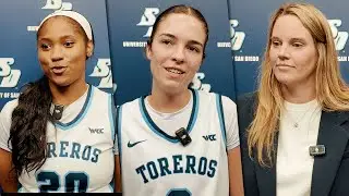 USD Women's Basketball | Post Game Media vs Bethesda