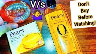 Pears Soap Vs Body Wash 💛 Full Honest review &ndash; Don&rsquo;t Miss This!&rdquo;Kaun Sa Best Hai ✨Real Differences 😱