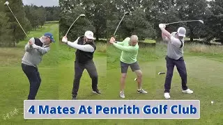 4 Mates Playing Golf At Penrith Golf Club