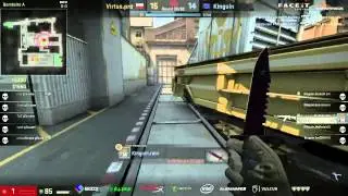 Rain insane clutch On Train At FaceIt Kinguin Vs Virtus pro