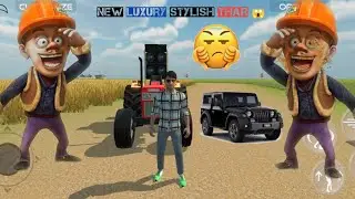  NEW LUXURY STYLISH BLACK THAR !!  JHOTTA 🚜 // EICHER 🚜 // TRACTOR FROM FARMING 3D GAME !!