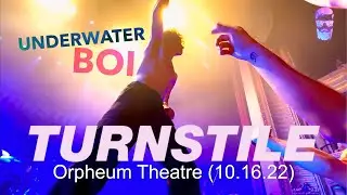 Turnstile - UNDERWATER BOI (multi-camera fan footage! Live in New Orleans 10/16/22)
