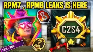 🔴RPM7 & RPM8, C2S4 TIER REWARDS MK 14 GUN | LEAKS IS HERE | 1.8 PREMIUM CRATE | HYDRA TUSHAR GAMING😈