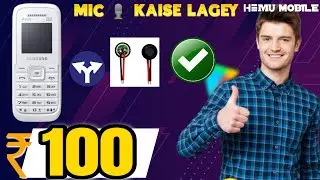 Samsung guru 1200  model  mic chench  price only 100 Hemu mobile  repair 👍 👍✅✅🎙️