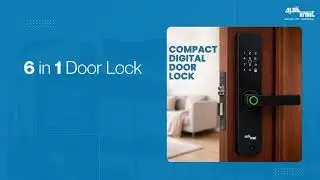Compact Smart Digital Door Lock Model EL242FP: Standard Installation & Configuration Guide