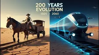 This Is How Trains Have Evolved in 200 Years 🚂➡️🚄| Train Evolution From Steam to Speed