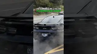 2024 Chevy Camaro RS 3.6L V6 Exhaust Sound w/ Flowmaster Super 10 & MBRP Axle-Back!