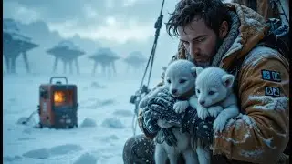 Human Foreman Saved Two Frozen Alien Baby Wolves From an Ice STORM Then The Next Day 2000 Ships