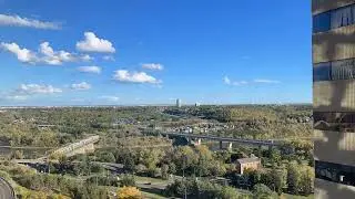Edmonton Sept.27 Timelapse from Chateau Lacombe on Bellamy Hill