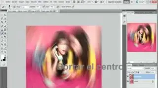 Photoshop||Effect Radial Blur