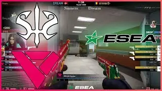 SinnerS vs DREAM | ESEA Season 37 - EU - CSGO Open PLAYOFFS - HiGHLiGHTS | CSGO