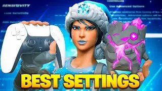 NEW Best Controller SETTINGS + Sensitivity on Console (Fortnite Tutorial)