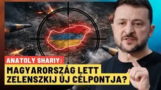 Kitálal az ukrán újságíró: Zelenszkij új frontot nyit Magyarországgal szemben? - Anatoly Shariy