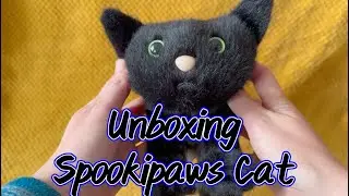 Jellycat Halloween Unboxing - Spookipaws Cat!