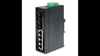 ISW-621 Industrial Fast Ethernet Switch Unboxing
