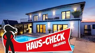 Haus-Check: Stadtvilla mit Einliegerwohnung & Pool für große Familie von Fingerhaus | Hausbau Helden