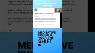On #cognitive #practices of #yoga