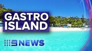 Popular QLD resort island hit with gastro outbreak | Nine News Australia