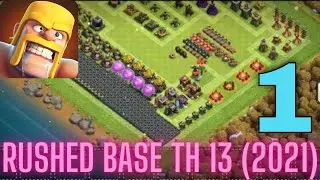 Clash of Clans - My Rushed Base 2021 Gameplay Part 1 #COC #Clash #Clan