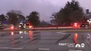 Firefighters respond to massive 3-alarm fire in the Baymeadows area