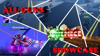 [AOPG] All OBTAINABLE GUNS SHOWCASE IN A One Piece Game! (Christmas 2022!)