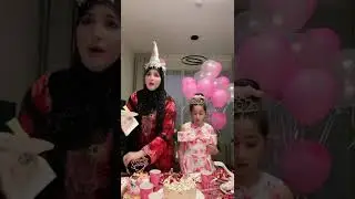 امال المرزوقى عملنا عيد ميلاد بنتى ريتال