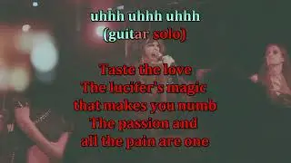 WASP - Sleeping in the fire karaoke with chorus best version