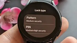 How to Setup or Disable Lock Screen Security ( Pin / Pattern ) on Samsung Galaxy Watch 6 ,5, 4
