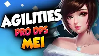 Agilities Pro DPS Mei Gameplay! [ Overwatch Season 26 Top 500 ]