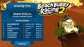 0:43.995 - Wasting Time🐛 Time Trial⏱️ Baja Bug🚗🥇🏆 #beachbuggyracing2 #bbr2 