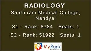 NEET PG 2023: Andhra Pradesh Management & NRI Quota Closing Ranks for Radiology | MyRank