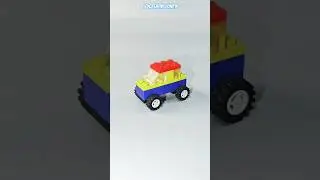 How To Build a LEGO Car 🚗| Lego Creations | Satisfying Diy #shorts #shortvideo #lego #legocar #diy