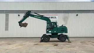 2012 Volvo EW160B Mobile Excavator I St Aubin, France Auction - 5 & 6 July