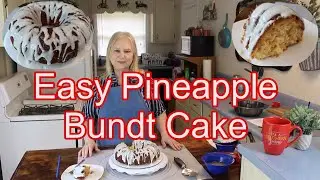 Easy Pineapple Bundt Cake