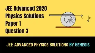 P1Q3| Do you understand Rigid Body Kinematics? Try this!! | JEE Advanced 2020 Solution Physics