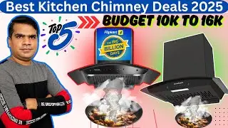 Best Kitchen Chimney Deals 2025 🏠 Flipkart Festive Sale 🔥 Top 5 Kitchen Chimneys in India 2025 |