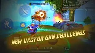 only vector gun challenge in ||ranked||garena freefire||