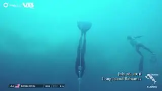 Dan Koval Freediving Champ