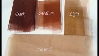 How to Dye Wigmkaing Lace