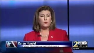 Karen Handel addresses 'livable wage' comment