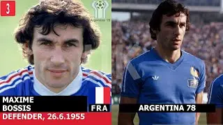 Maxime Bossis - France Squad Argentina 78 RS10