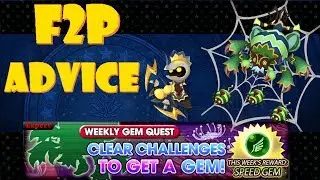 Weekly Gem Quest Advice (Speed) - KHUx F2P